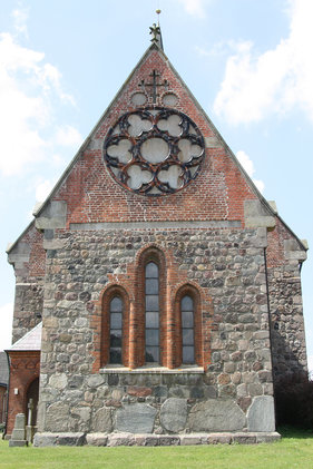 Ost-Ansicht der Kirche in Breitenfelde