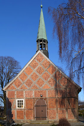 Eingang der Marienkapelle in Groß Schretstaken