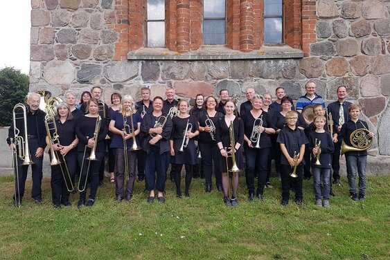 Bläser des Posaunenchores Breitenfelde - Copyright: Stefan Henatsch 