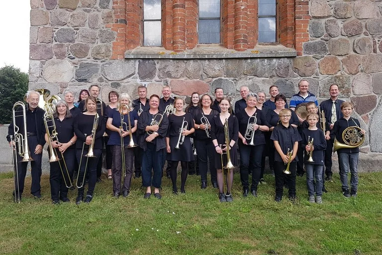 Bläser des Posaunenchores Breitenfelde