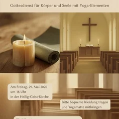 Gottesdienstankündigung